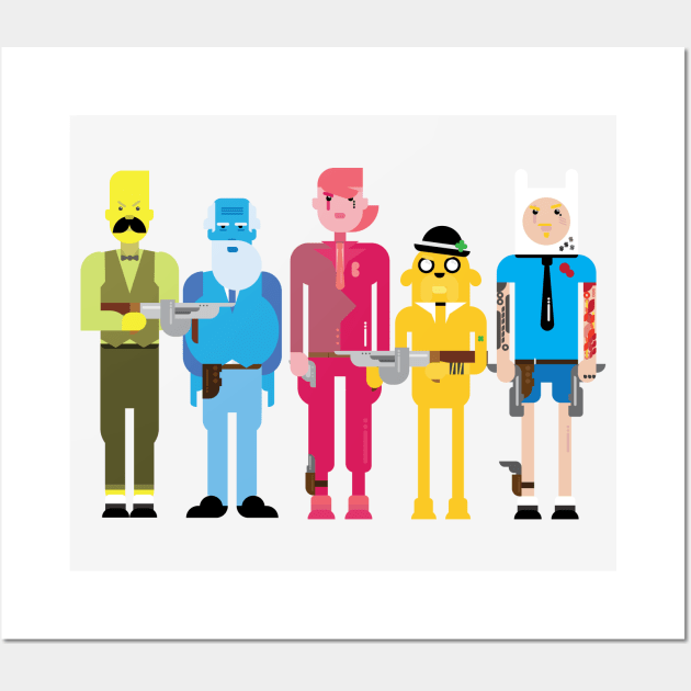 The Usual Suspects of Ooo Wall Art by WalterPfander50
